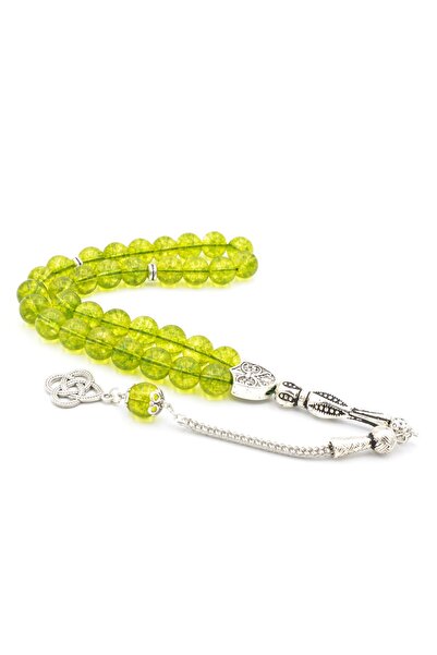 Murty99 Globe Cut Original Olivine Stone Tasbih 10 Mm