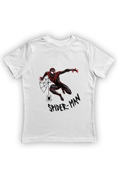 SPIDERMAN printed spider-man cotton combed cloth summer children's T-shirt