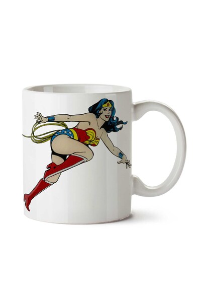 ART HEDİYE كوب Wonder Woman 2 مطبوع على الجانبين