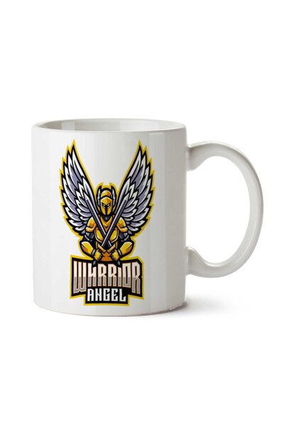 ART HEDİYE Warrior Angel Two Sided Printed Mug