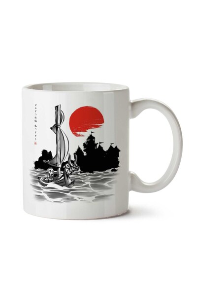 ART HEDİYE كوب زيلدا ريد صن هيرو مطبوع على الجانبين