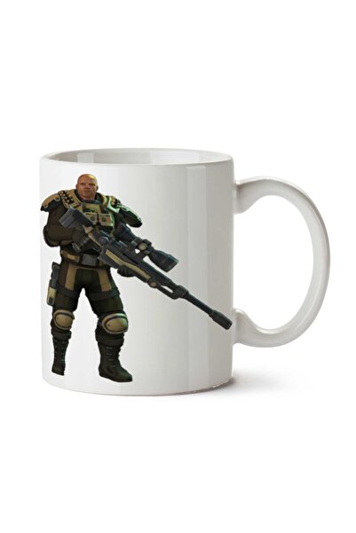 ART HEDİYE كوب XCOM-PNG-HD مطبوع على الجانبين