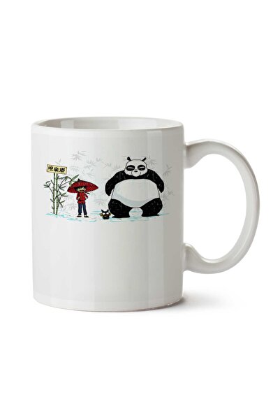 ART HEDİYE كوب توتورو باندا مطبوع على الجانبين