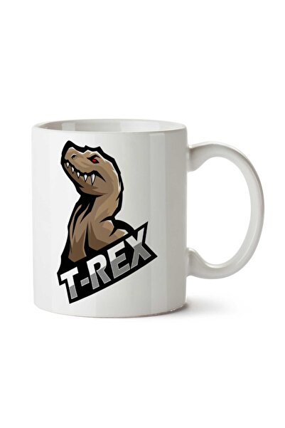 ART HEDİYE كوب تي ريكس مطبوع على الجانبين