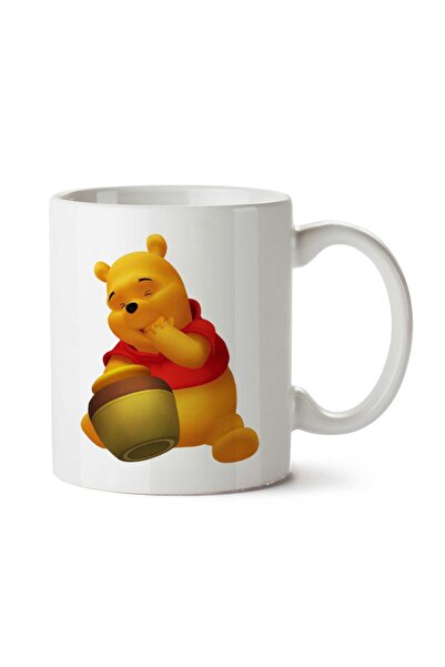 ART HEDİYE كوب Winnie-The-Pooh-PNG-Pic مطبوع على الجانبين