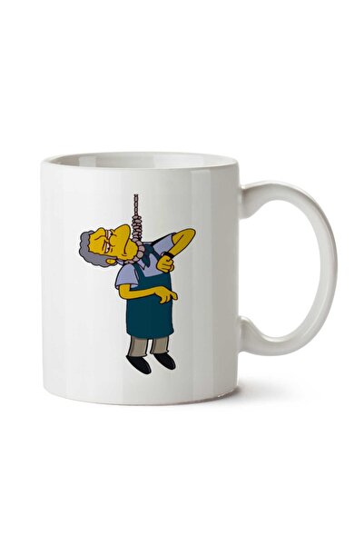 ART HEDİYE كوب سيمبسون بحبل انتحاري مطبوع على الجانبين