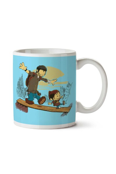 ART HEDİYE كوب مطبوع عليه وجهين من Two Of Us Joel And Ellie The Last Of Us