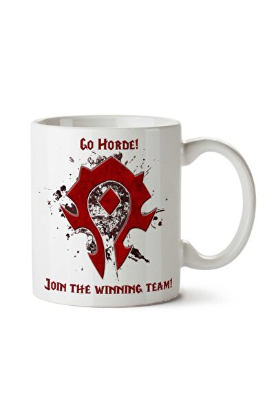 ART HEDİYE كوب مطبوع على الجانبين من World Of Warcraft Battle For Azeroth Hea...