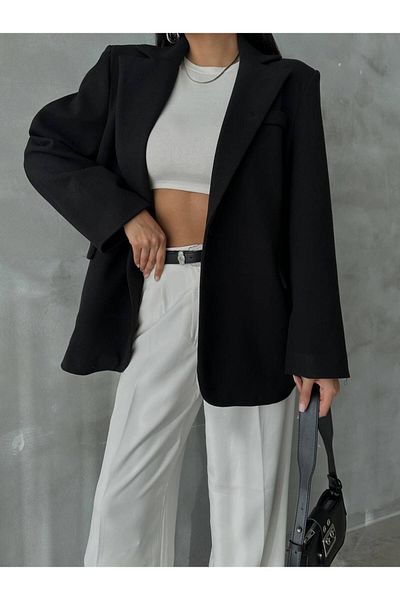 VOOLSTYLE Blazer Stamp Jacket