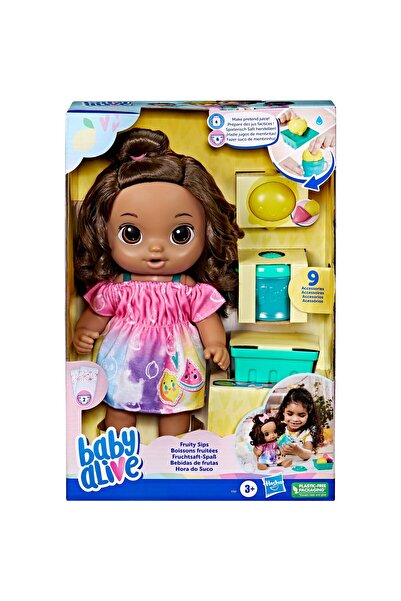 Hasbro Baby Alive Bebeğimle Eğlenceli Yudumlar - Esmer