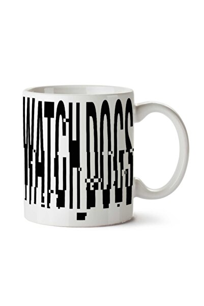 ART HEDİYE كوب مطبوع على الجانبين من Watch-Dogs-PNG-Mesh