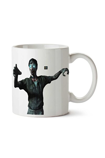 ART HEDİYE كوب زومبي-PNG-Mesh مطبوع على الجانبين