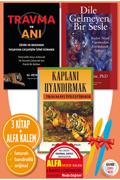 Butik Yayınları Kaplanı Uyandırmak + Dile Gelmeyen Bir Sesle + Travma ve Anı ...