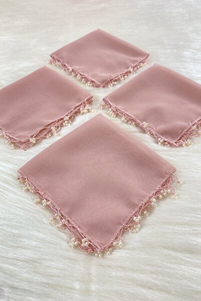 ZEYMERADE Pudra Şifon Gelin Damat Mendili, Düğün Halay Nedime Bride Parti Kın...