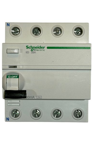 SCHNEIDER 4P 25A 30mA Current Relay