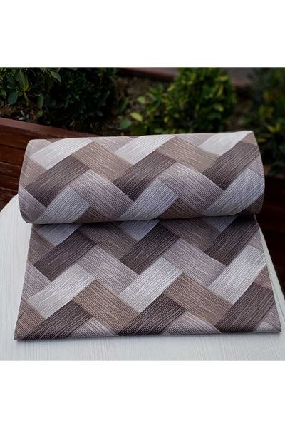TEKSTİLCİ Meter Fabric, Duvet Cover Fabric 240 Cm Patterned Fabric