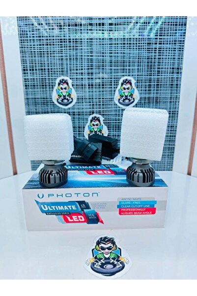 Photon Ultimate Hır2 9012 Led Headlight 9500 Lumens 5 Plus (h7 Değildir )