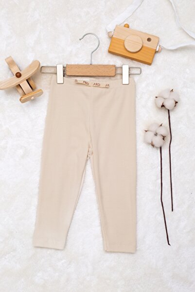 Ardbaby Premium Fitilli Bebek & Çocuk Esnek Tayt Ekru