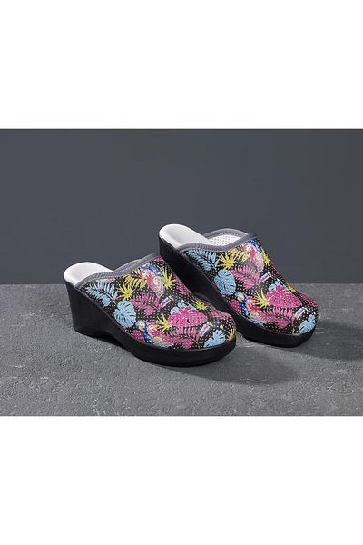 Dr. Mitra Wedge Heeled Women's Sabo Slippers 778