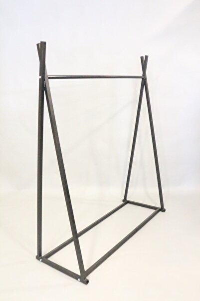 Acar Raf Üçgen Askılık Modüler Çapraz Askılık Siyah