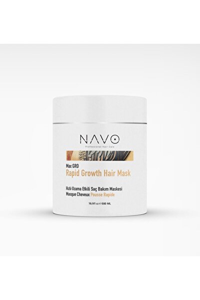 NAVO PROFESSIONAL HAIR CARE Hızlı Uzama Etkili Saç Bakım Maskesi 500ml Rapid ...