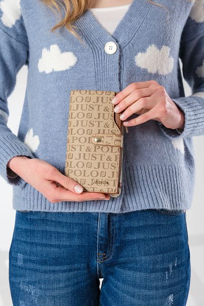 YOGII Дамски портфейл Münster Model, водоустойчив, от висококачествена изкуствена кожа, многофункционален VIP