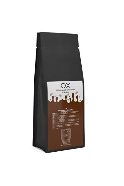 OX Milkshake Çikolata Milkshake Içecek Tozu Smoothie Folyo Ambalaj 1000 G