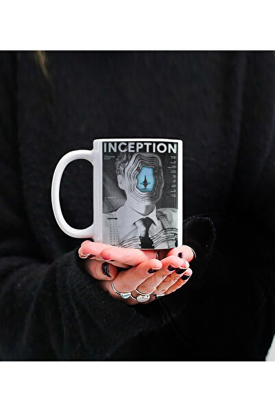 Darkia كوب بورسلين مطبوع على الوجهين بتصميم فيلم Inception Inception Di Caprio