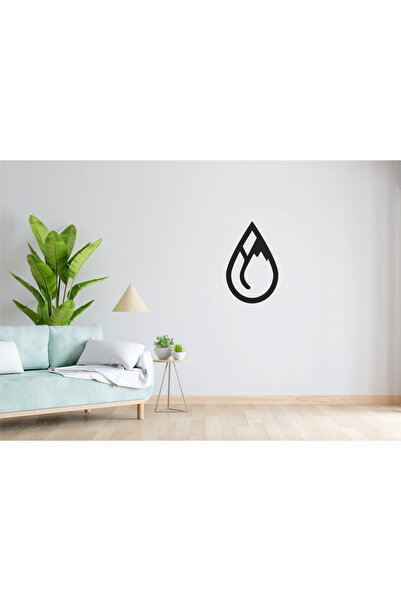 4 Element Ateş Tek Renk Duvar ve Bütün Zeminler Yapışkanlı Sticker Etiket