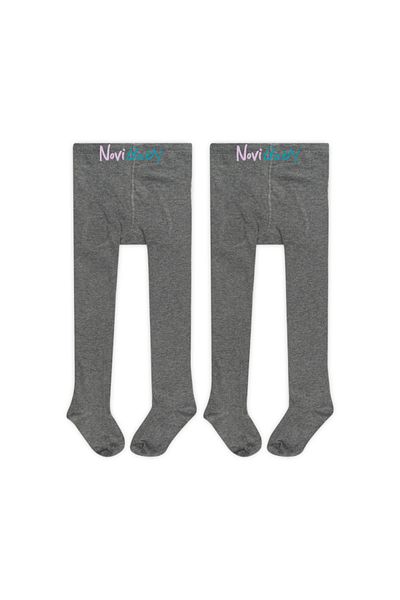 Novibaby 2 Pack Baby Cotton Pantyhose, Children's Newborn Cotton Girls Boys School Socks, White Ecru Pink
