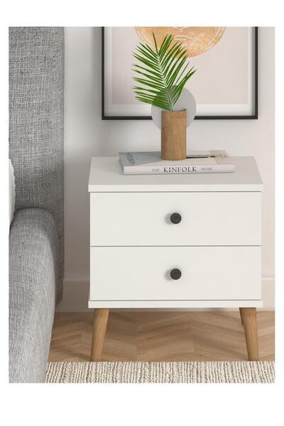 Monte Sehpa Luce Çekmeceli Komodin