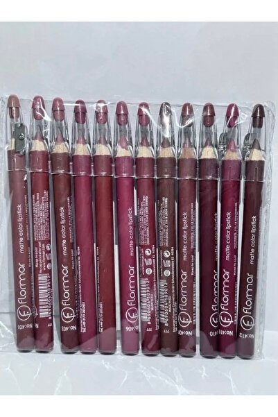 Kalne city shop قلم تحديد الشفاه Flmar 12li Jumbo/waterpoof