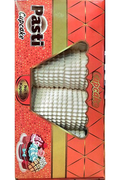 PASTİ PARTİ No.1 White Capsule 1000 Pieces (3X2) Cm