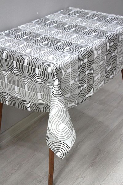 DDHOME Lined Erasable PVC Oilcloth Tablecloth 206-A