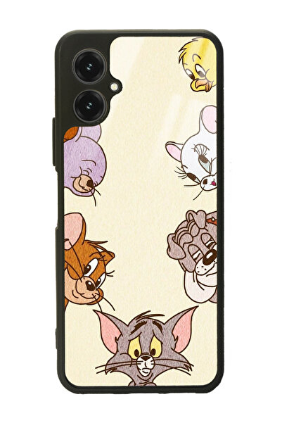 Spoyi Omix X5 Tom and Jerry Tasarımlı Glossy Telefon Kılıfı