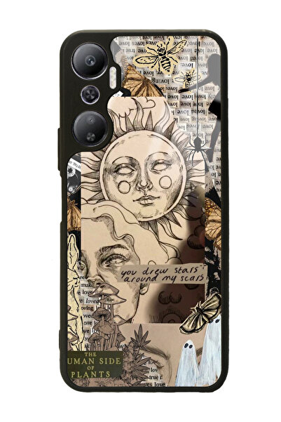 Spoyi İnfinix Hot 20 Güneş Tanrıça Tasarımlı Glossy Telefon Kılıfı