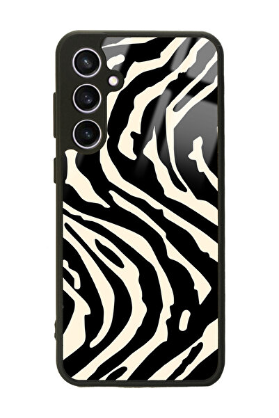 Spoyi Samsung S23 FE Zebra Tasarımlı Glossy Telefon Kılıfı