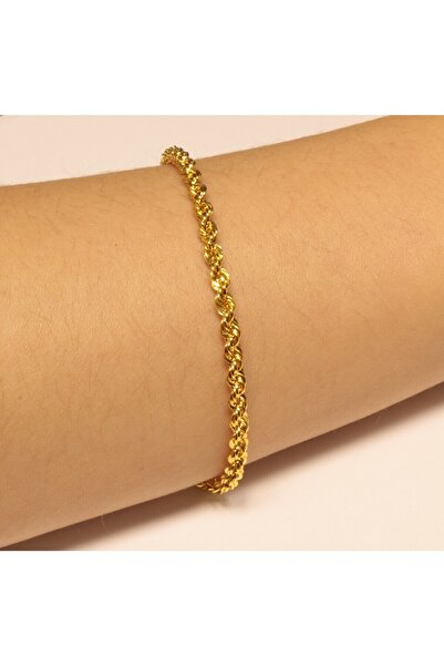 Hakan Güler Kuyumculuk Altın Halat Burgu Bileklik