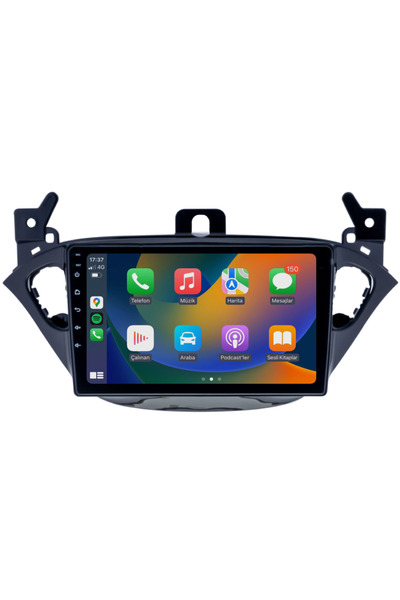 EXVOL Opel Corsa E 2014-2019 Android Multimedya Carplay 9 Inc Hd Ips Ekran 4g...