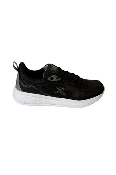Kinetix KINETIX Men's Gray Black Mesh Sneaker Sports Walking Shoes