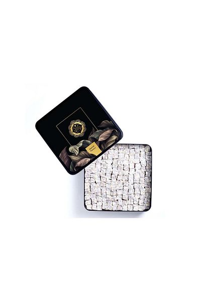 MEŞHUR SAFRANBOLU LOKUMCUSU 800 Gr. Double Roasted Gift Metal Turkish Delight Box