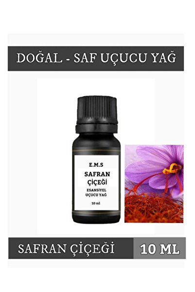 E.M.S AVM SAFRAN ÇİÇEĞİ Uçucu Yağ Buhurdanlık Esansı Oda Kokusu Uçucu Esansiy...