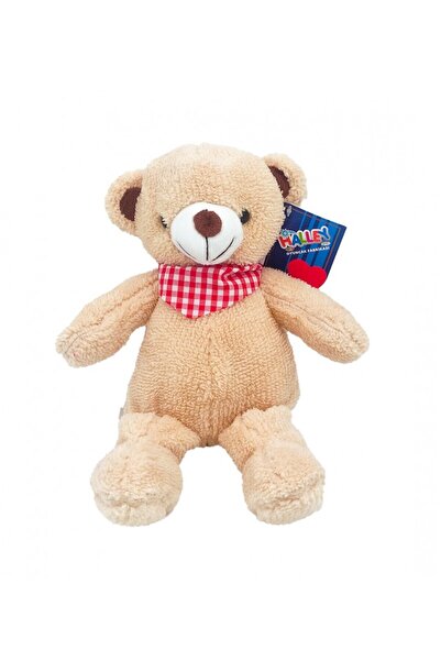 HALLEY Peluş Fularlı Ayı 35 Cm Gri - MAVİ SU DÜNYASI