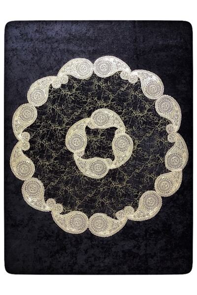 ÇeyizHan مفرش طاولة فيسكوز دائري