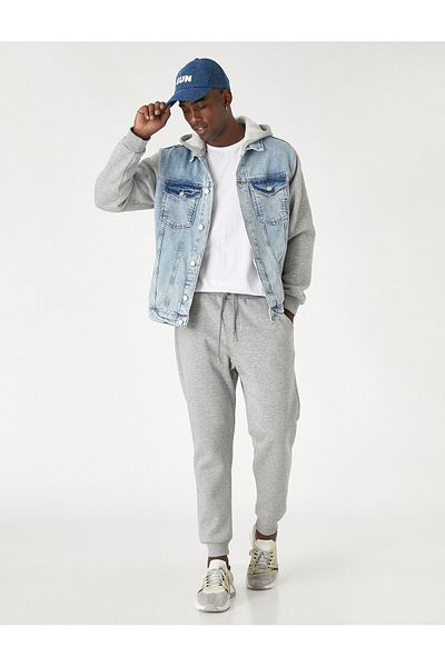 Koton Jogger Sweatpants with Lace Waist