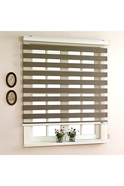 Givayo Mobilya Sütlü Stor Zebra Perde Oygusuz