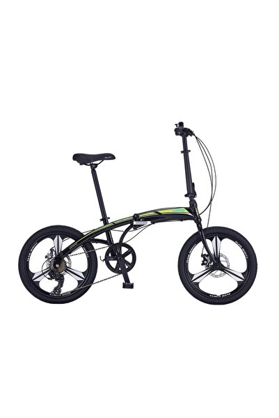 Salcano 20J SALCANO SLCN 300 20 MD KATLANIR BİSİKLET - MAT SİYAH SARI