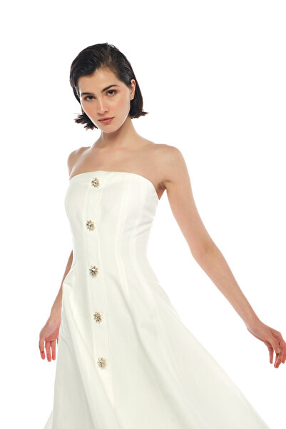 COPURS فستان اليشم ميدي