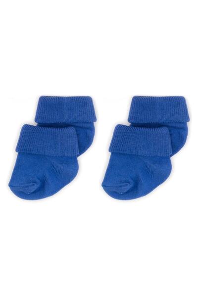 Novibaby 2 Pack Bamboo Baby Socks I Navy Blue I Navy Blue Newborn Baby Girl B...