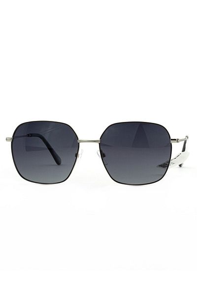 Toms Teddy Gradient Polarized/UV Metal Sunglasses TT1051C101-BLACK